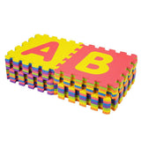 Kids New Mini Puzzle Foam Mat Interlocking Learning Alphabet Mat for Kids | 26 Pcs 30x60cm  Multi Color