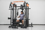 Multi Functional Trainer with Smith Machine | Dual Weight Stack | Dual Side Commercial Cable Crossover | All in One Gym Equipment