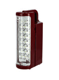 Krypton Rechargeable LED Emergency Light Maroon with Sturdy Structure and Long-Lasting Brightness - 2 Years Warranty