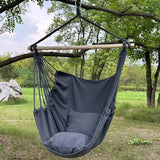 Hammock Chair, Hammock Chair, Swing Chair, Hanging, Capacity 150 kg, Canvas, Washable, Full Body Wrap, Rocking Chair, Outdoor, Indoor