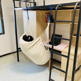 Hammock Chair, Hammock Chair, Swing Chair, Hanging, Capacity 150 kg, Canvas, Washable, Full Body Wrap, Rocking Chair, Outdoor, Indoor