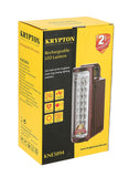 Krypton Rechargeable LED Emergency Light Maroon with Sturdy Structure and Long-Lasting Brightness - 2 Years Warranty