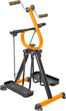 Pedal Elliptical Bike Exerciser, Hand Arm Knee and Leg Exercise Machine, Height-Adjustable