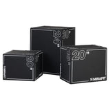 3in1 Covered Wooden Plyo Jump Box (3 Size Choices)