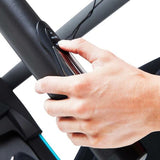 JX-663SW Folding Treadmill, Motorized Incline Treadmill with 5.5'' LCD