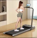 Foldable Treadmill Walking Pad Cardio Exercise Machine, Preset And Adjustable Programs, With Wireless Remote Control