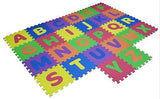Kids New Mini Puzzle Foam Mat Interlocking Learning Alphabet Mat for Kids | 26 Pcs 30x60cm  Multi Color