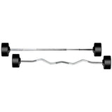 Rubber Fixed Size Pro Barbell