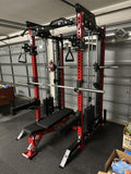 ROGUE PRO SERIES Ultimate Rack Functional Trainer w/Smith Machine Dual Stack Gym Commercial Squat Rack - Afrofit GymStore
