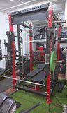 ROGUE PRO SERIES Ultimate Rack Functional Trainer w/Smith Machine Dual Stack Gym Commercial Squat Rack - Afrofit GymStore