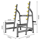 SIGNATURE OLYMPIC LIFTING SQUAT RACK - Afrofit GymStore