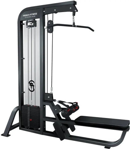 Single Cross Over Lat Pulldown Chin Up Machine - Afrofit GymStore