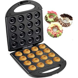 Sokany 16 Holes Slots Mini Donut Maker with Double Side Heating - Electric Doughnut Machine, Mini Pancake Maker - SK 08023 - Afrofit GymStore