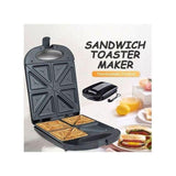Sokany 4-in-1 Sandwich Maker - Black & Silver, Non-Stick 1400w SK-08102 - Afrofit GymStore