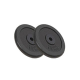 Standard Cast Iron Weight Plates, 5kg to 20kg pairs - Afrofit GymStore