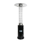 Standing Gas LPG Patio Heater Mushroom Type Stainless Steel, Silver - 13.5KW - Afrofit GymStore