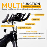 Tactical - 8028 Commercial Magnetic Spin Bike - Afrofit GymStore