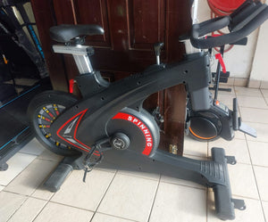 Tactical - 8028 Commercial Magnetic Spin Bike - Afrofit GymStore