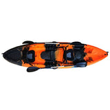 Tiger Camo Sit on Top Kayak Single Two Ranger Kayak - Paddle & Seats Included - Afrofit GymStore