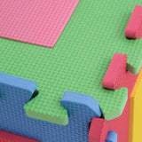 Traffic Rubber EVA Foam Puzzle Play Mat Floor 10 Interlocking playmat Tiles | 31x31x1 cm - Afrofit GymStore