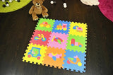 Traffic Rubber EVA Foam Puzzle Play Mat Floor 10 Interlocking playmat Tiles | 31x31x1 cm - Afrofit GymStore