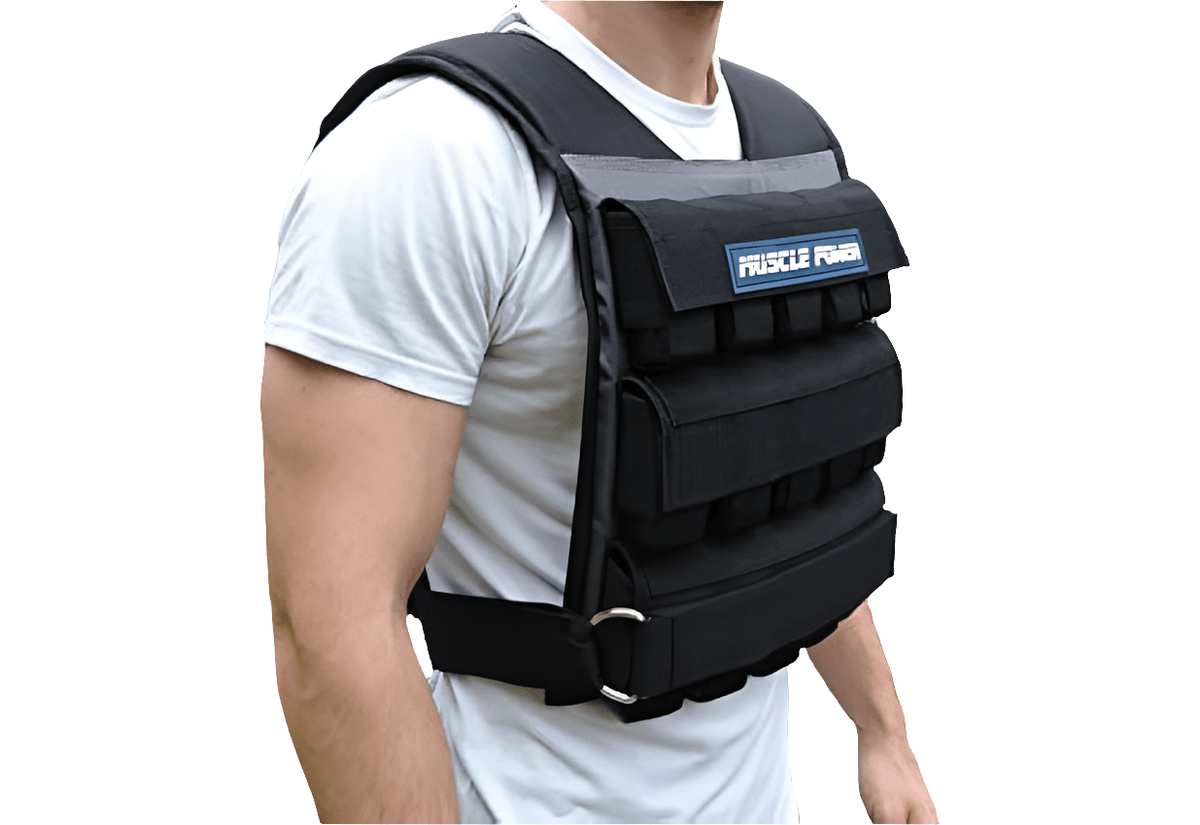 TRAINING ADJUSTABLE POUCH WEAR RESISTANT WEIGHTED VEST - Afrofit GymStore