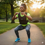 TRAINING ADJUSTABLE POUCH WEAR RESISTANT WEIGHTED VEST - Afrofit GymStore