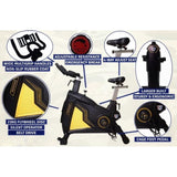 Transformers Heavy Duty Series Commercial Spinning Spin Bike 23kg FlyWheel - Afrofit GymStore
