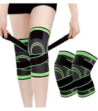 Unisex Knee Sleve Compression Sleeve/Brace with Adjustable Straps Free Size IFx - Afrofit GymStore