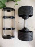 Weight Lifting Dumbbells upto 24kg Quickly Adjustable Sectorized Dumbbells IFx - Afrofit GymStore