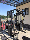 X6 Pro Upgrade Smith Super Multi Gym Power Rack Combo with Cable Cross, Peck Fly - Afrofit GymStore