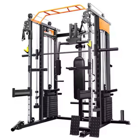 X6 Smith Super Multi Gym Power Rack Combo with Cable Cross - Afrofit GymStore