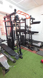 X6s Multi Functional Trainer Smith Machine | Dual Weight Stack | Dual Side Commercial Cable Crossover | All in One Gym Equipment - Afrofit GymStore
