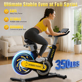 ZAZARI Indoor Cycling Bike with 7 - Level Resistance and Silent Belt Drive - Afrofit GymStore