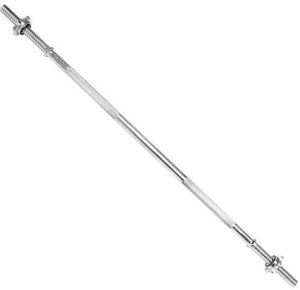 1.5M BARBELL STANDARD SOLID BAR FOR WEIGHTLIFTING WEIGHTBAR - Afrofit GymStore