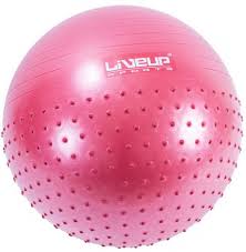 65CM ANTI BURST HALF MASSAGE EXERCISE SWISS BALL WITH SPIKES - Afrofit GymStore