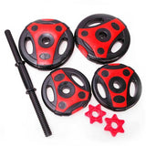 LIVEUP SPORTS 10KG ADJUSTABLE DUMBBELL SET