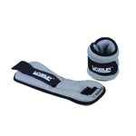 WRIST/ANKLE SOFT WEIGHT ADJUSTABLE SUPPORT 1KG (PAIR)