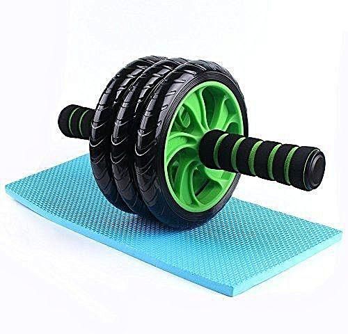 AB Roller Tripple Wheel Fitness Equipment With FREE Mat - Afrofit GymStore