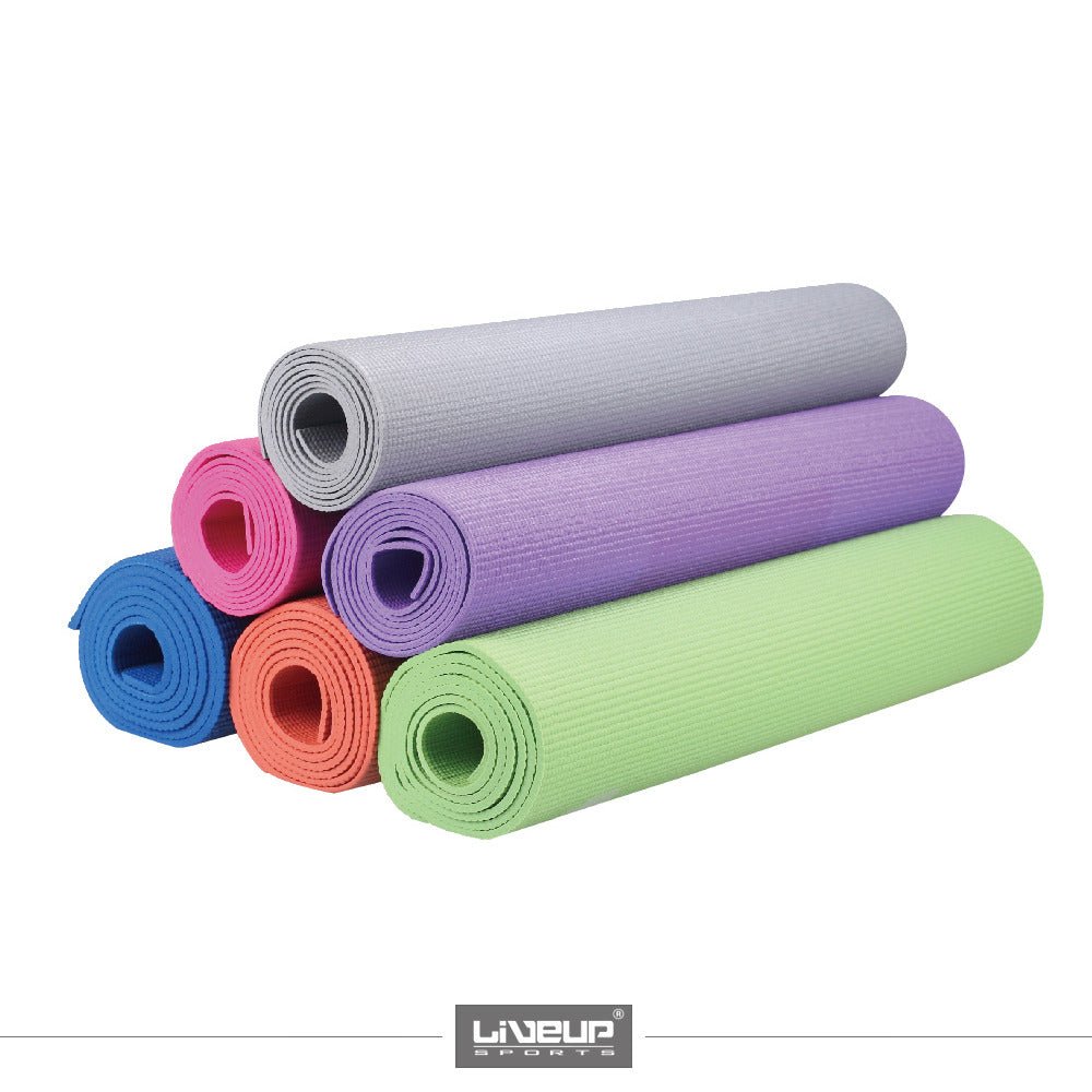 ANTI - SLIP YOGA SPORTS EXERCISE MAT 4MM PINK - Afrofit GymStore