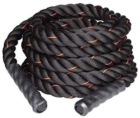 CROSS TRAINING HEAVY DUTY BATTLE ROPE 7.6KG 1.5”x 9M - Afrofit GymStore