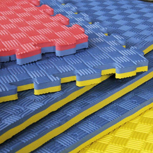 DOUBLE SIDED EVA INTERLOCKING GYM FLOOR PUZZLE MAT 2cm Thickness, Select Option - Afrofit GymStore
