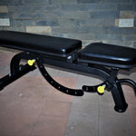 A-FIT FLAT TO INCLINE PIN ADJUSTABLE DUMBBELL WEIGHT BENCH