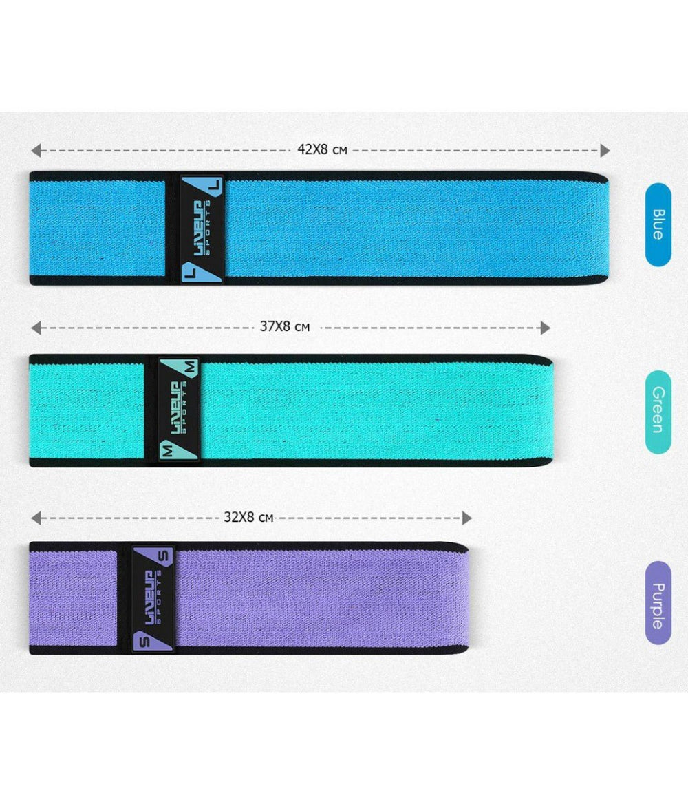 HIP THRUST BOOTY NON - SLIP FABRIC BAND HEAVY RESISTANCE - Afrofit GymStore