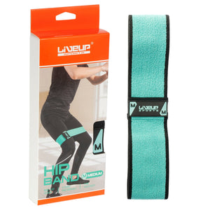 HIP THRUST BOOTY NON - SLIP FABRIC BAND MEDIUM RESISTANCE - Afrofit GymStore