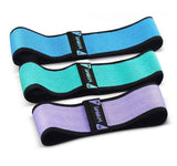 HIP THRUST BOOTY NON - SLIP FABRIC BAND - SET OF THREE BANDS - Afrofit GymStore
