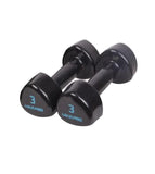LIVEPRO STUDIO LUXURY TACTILE NEOPRENE DUMBBELL (PAIR) - Afrofit GymStore