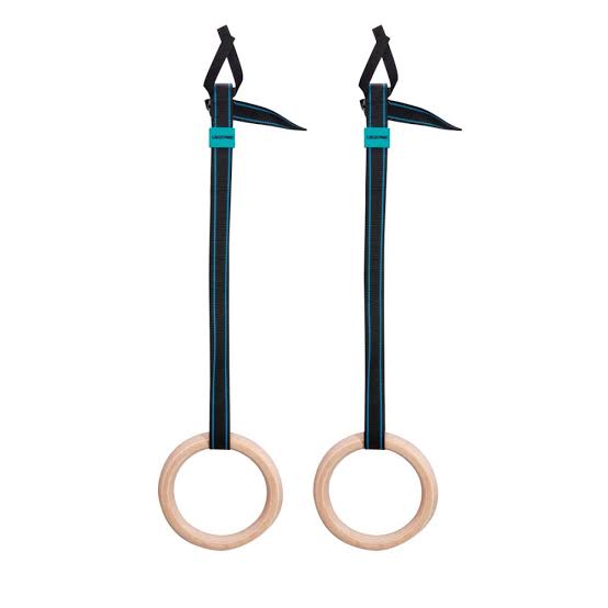 LIVEPRO WOODEN GYMNASTIC CALISTHENICS RINGS - Afrofit GymStore