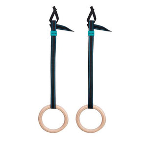 LIVEPRO WOODEN GYMNASTIC CALISTHENICS RINGS - Afrofit GymStore