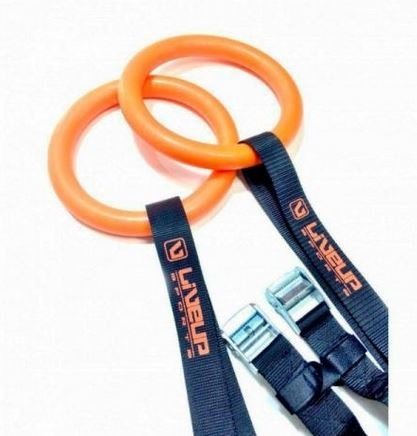 LIVEUP GYMNASTICS CALISTHENIC RINGS PAIR - Afrofit GymStore
